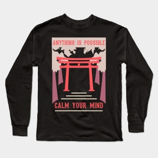 anything is possible calm your mind recolor 05 Long Sleeve T-Shirt